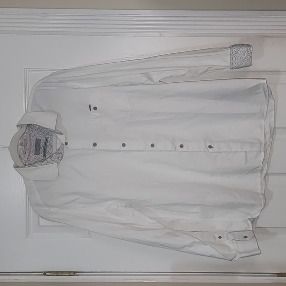 Men's Ted Baker button down shirt 3XL Neck 17.5 - Picture 2 of 6